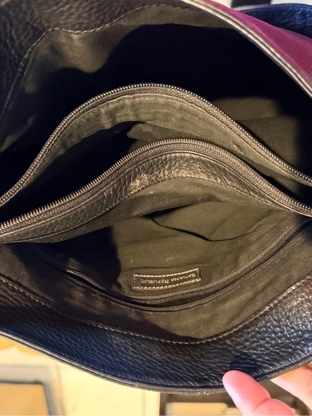 Banana Republic hobo slouch bag